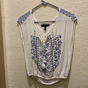 White Roper Top
